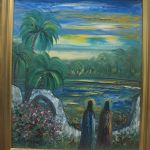 518 8602 OIL PAINTING